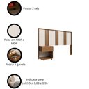 Ver imagem 3 de Cabeceira Sleep Movelove Cama Solteiro + Criado Suspenso