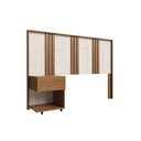 Ver imagem 5 de Cabeceira Sleep Movelove Cama Solteiro + Criado Suspenso