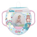 Ver imagem 2 de Assento Redutor Rosa Infantil com Alça para Vaso Sanitário