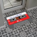 Ver imagem 4 de Tapete Decorativo Fita Cassete K7 Só As Melhores