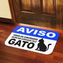 Ver imagem 4 de Tapete Decorativo Aprovados Pelo Gato