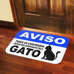 Tapete Decorativo Aprovados Pelo Gato - 4