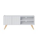 Ver imagem 6 de Rack para Tv até 50" Polegadas Space Branco Fosco Colibri Moveis