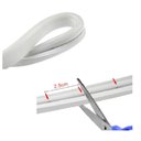 Ver imagem 3 de Fita Led Mangueira Neon 5 Mts Iluminação Flexível Corte 2.5 Cm - Branco Frio