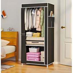 Guarda Roupa Closet Dobrável Organizador com Capa de Tecido - 2