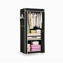 Ver imagem 1 de Guarda Roupa Closet Dobrável Organizador com Capa de Tecido