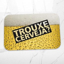 Tapete Decorativo Trouxe Cerveja - 5