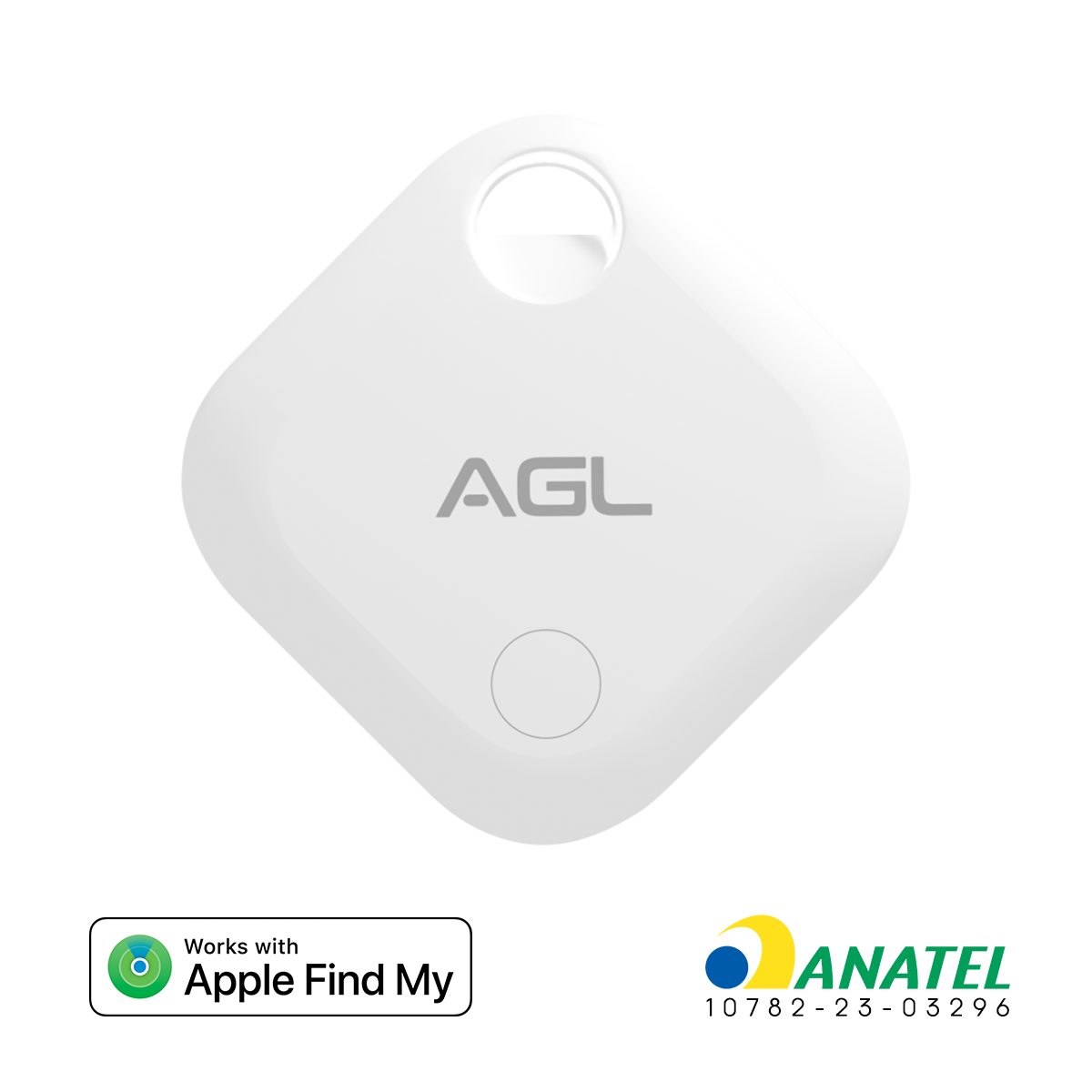 Kit 10 Smart Tag Agl Rastreador Localizador Gps Apple Findmy - 2