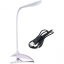 Ver imagem 1 de Luminária de Mesa sem Fio Touch Screen 18 Leds com Garra