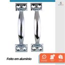 Ver imagem 2 de Kit 12 Puxadores de Alumínio Armarios Portas 4 Polegadas Moderno e Resistente - Starfer
