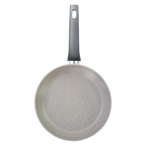 Frigideira a Indução com Tampa Antiaderente Granito Cinza Ø28cm