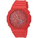Ver imagem 1 de Relógio Casio Masculino Ref: Ga-2100-4adr G-shock Anadigi Red