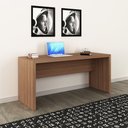 Ver imagem 2 de Mesa Para Escritório E Home Office Bay 163 Cm T01 Amêndoa - Lyam Decor