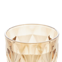 Ver mais imagens de Jogo de Taças de Vidro para Água Suco Vinho Diamond Conjunto de Taça Mesa Posta 325ml 6 Unidades - Â