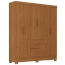 Ver imagem 1 de Guarda Roupa Casal 6 Portas 2 Gavetas Primor 181 cm Cinamomo Zanz