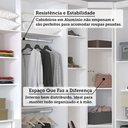 Ver imagem 6 de Quarto de Canto Casal com Guarda Roupas com Espelho e Mesas de Cabeceira Alpes Luciane Móveis