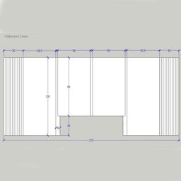 Cabeceira Casal e 2 Mesas C/ Gaveta e Nicho Mdf sob Medida Cor:titânio - 6