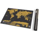 Ver imagem 2 de Mapa Mundi para Raspar Mapa do Mundo Grande 80 x 60 cm