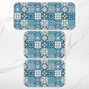 Ver imagem 2 de Kit Tapetes de Cozinha Azulejo Português - 3 Peças