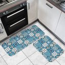 Ver imagem 5 de Kit Tapetes de Cozinha Azulejo Português - 3 Peças