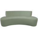 Ver imagem 7 de Sofá Orgânico 3 Lugares 210cm Mônaco Bouclé Verde Claro - Nexta Casa