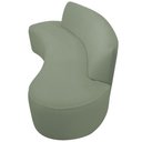 Ver imagem 6 de Sofá Orgânico 3 Lugares 210cm Mônaco Bouclé Verde Claro - Nexta Casa