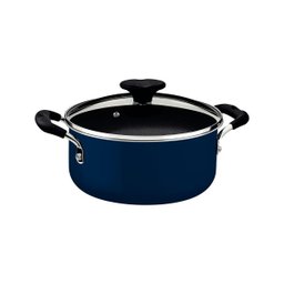 Jogo Panelas 5 Peças Tunis Kit Conjunto Antiaderente Tramontina:azul - 7