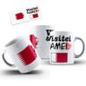 Caneca Cerâmica Bandeira Catar Qatar Visitei E Amei Viagem - 2