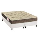 Ver imagem 1 de Cama Box Queen: Colchão Espuma Orthoflex D33 Comfortpedic Line + Base CRC Courano White(158x198)