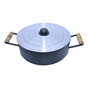 Disco de Arado 45 Cm Borda Alta 10 Cm e Tampa Metal Adm