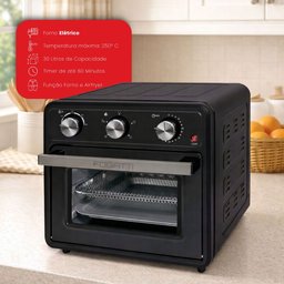 Forno Air Fryer 22l Fogatti - Multifunções - 4 Forno Air Fryer 22l Fogatti - Multifunções - 4