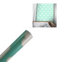 Ver imagem 1 de Papel de Parede Infantil 3d Céu Estrelado Verde – Rolo de 5 Metros para Escola, Quarto de Bebê, Cria