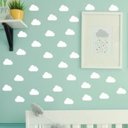 Ver imagem 4 de Papel de Parede Infantil 3d Céu Estrelado Verde – Rolo de 5 Metros para Escola, Quarto de Bebê, Cria