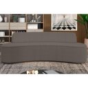Ver imagem 5 de Sofá 4 Lugares para Sala de Estar Living 260cm Koane D06 Bouclê Castor - Mpozenato