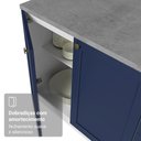 Ver mais imagens de Armário de Cozinha Completa Branco/azul/branco Vik Madesa
