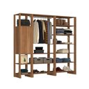 Ver imagem 1 de Estante Closet Yes com 1 Porta e 11 Nichos - Montana