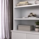 Ver imagem 6 de Estante De Livros 3 Portas 8 Prateleiras Grand Reggia Branco - Moville