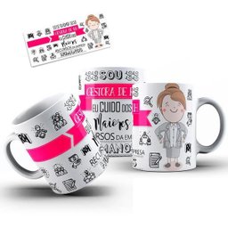Caneca Cerâmica Gestora De Rh Cuido Dos Recursos Humanos - 2