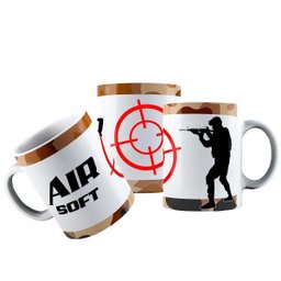Caneca Cerâmica Esporte Mira Fundo Camuflado - 1