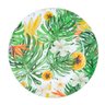 Sousplat PlÁstico Tropical Branco 33Cm - 1