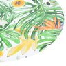 Sousplat PlÁstico Tropical Branco 33Cm - 4