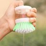 Escova Lava Louça com Dispenser de Detergente - 3