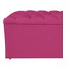 Calçadeira Estofada Liverpool 90cm Solteiro Suede Pink - 6