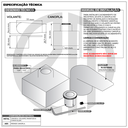 Ver imagem 6 de Acabamento para Registro Geral Chuveiro 1.1/2 50mm 1.1/4 Alavanca Quadrado Cromado Banheiro Padrão D