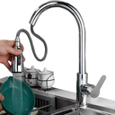 Ver imagem 7 de Torneira Gourmet Cozinha Ducha Movel 2 Funçoes Quente Fria