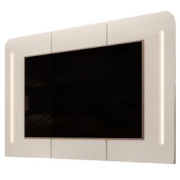 Painel para Tv Suspenso 75 Pol 200cm com Led Valenza D04 Cedro/bali - Mpozenato - 1