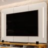 Painel para Tv Suspenso 75 Pol 200cm com Led Valenza D04 Cedro/bali - Mpozenato - 2