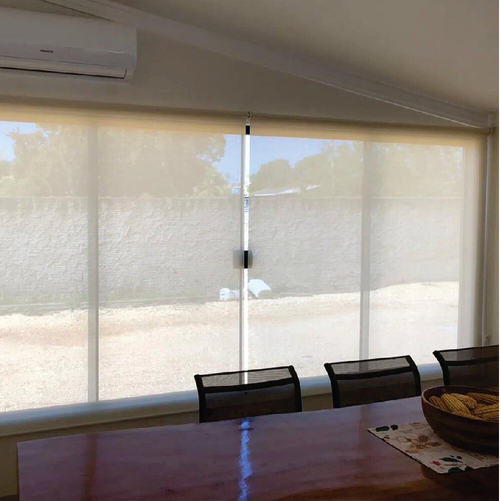 Persiana Rolo Screen 3% Bege - 1,40m x 1,60m