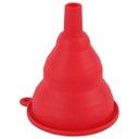 Ver imagem 2 de Funil Cozinha Flexível Dobrável Retrátil em Silicone