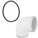 Ver imagem 1 de Joelho 90º Esgoto 50mm Pvc + Anel de Vedação Dn50